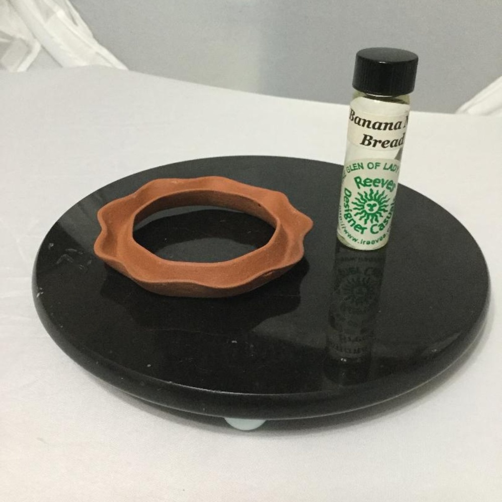 Terra Cotta Oil Ring & Pure Fragrance Oil